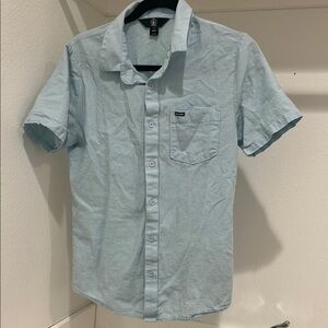 Volcom Surf Light Blue Button Down Shirt